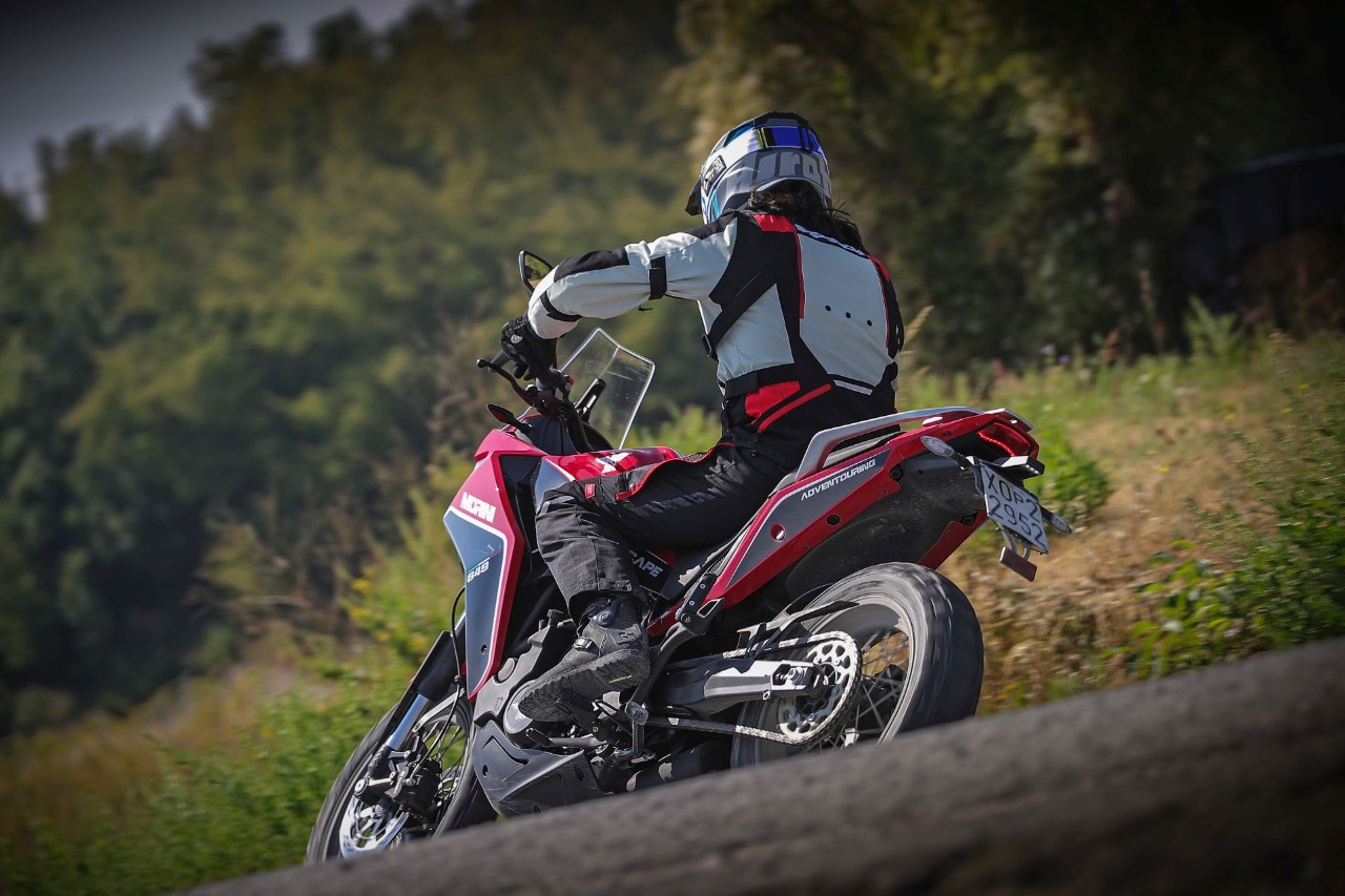 Moto Morini X-Cape: punto di FUGA